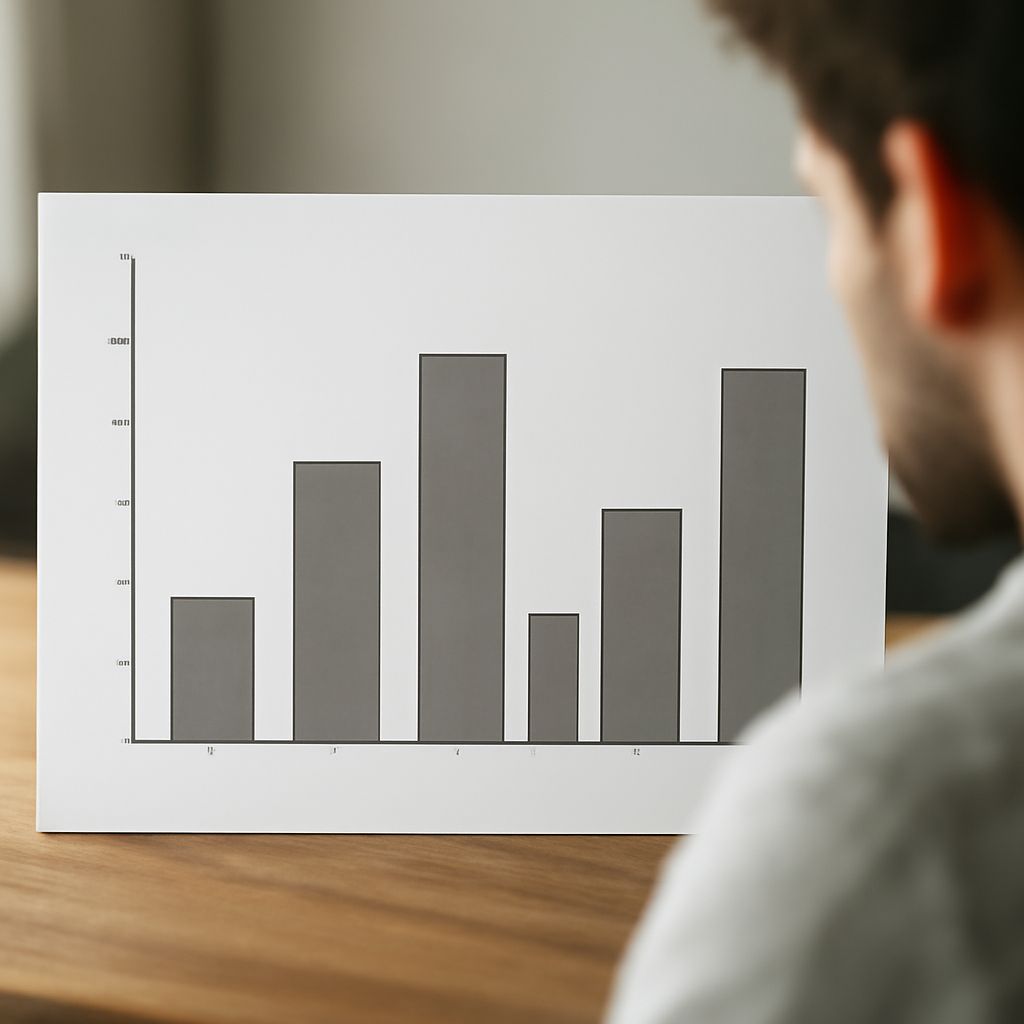 Bar graph in R showing labeled categories and horizontal bars