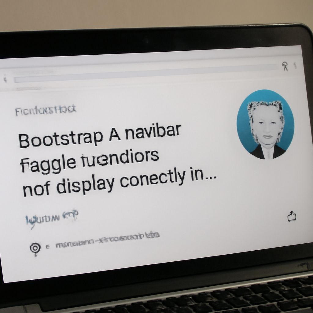 Bootstrap navbar toggle opening a collapsed navigation menu